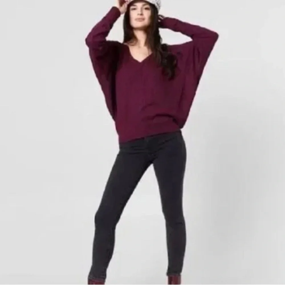 Free People Santa Clara Thermal mulberry - Picture 1 of 3